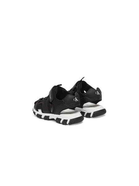 Szandál Calvin Klein Velcro Sandal fekete