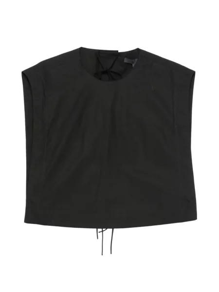 Decupat top Tibi negru