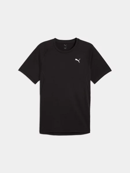 Футболка спортивна PUMA Run Velocity Tee Tri-blend комбінований верх чорний