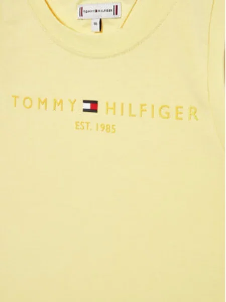 Tommy Hilfiger Marškinėliai Essential D geltona