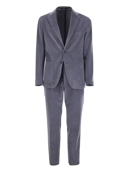 Costum Tagliatore de costum cu un singur rând de nasturi albastru