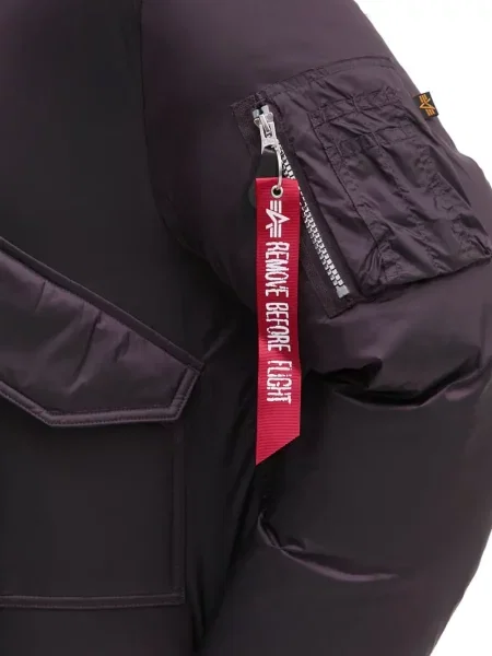 Geacă bomber Alpha Industries violet