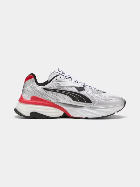 Жіночі Кросівки повсякденні PUMA Fade Nitro Ls срібний комбінований верх