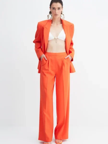 Панталон Trendyol червено