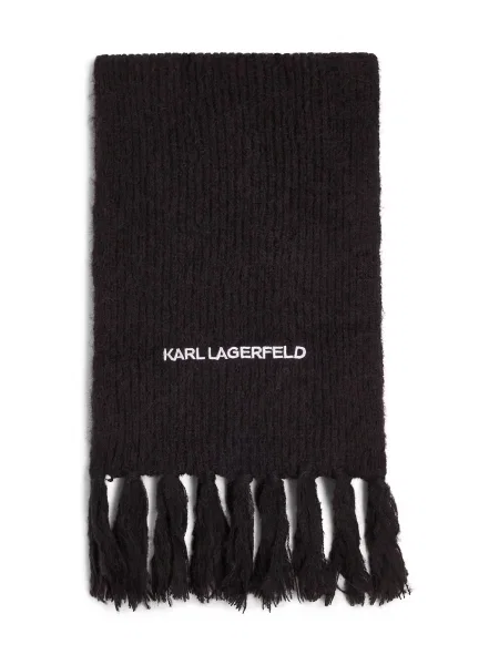 Šál Karl Lagerfeld čierna