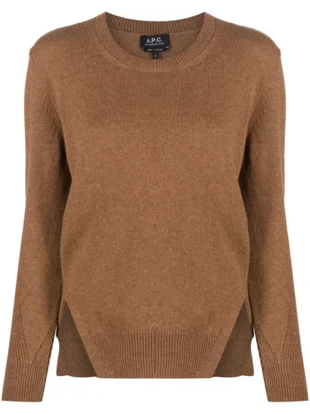 Pulover A.p.c. de lână maro