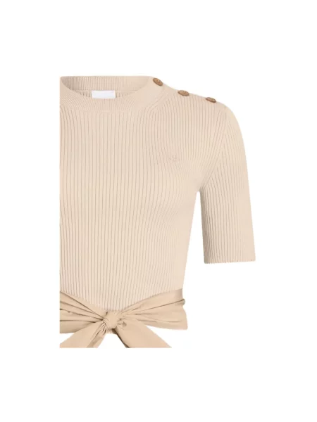 Sweter Patou beżowy