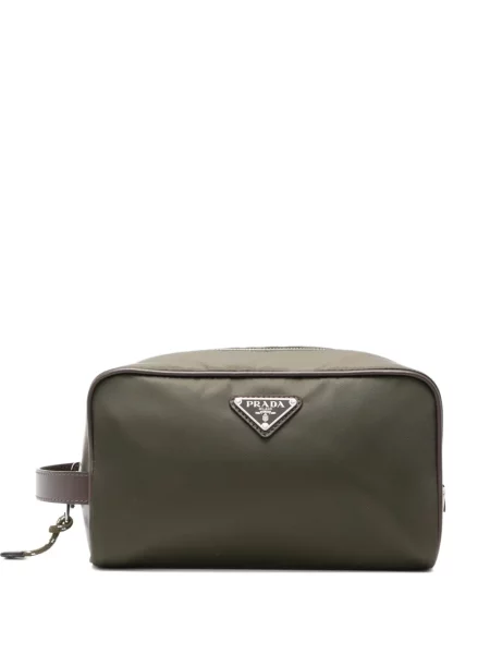 Geantă Prada cu autograf verde