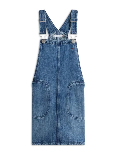 TOMMY HILFIGER Šaty džínovina modrá