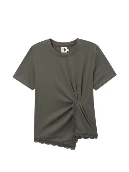 Koszulka B+ab koronkowa szara