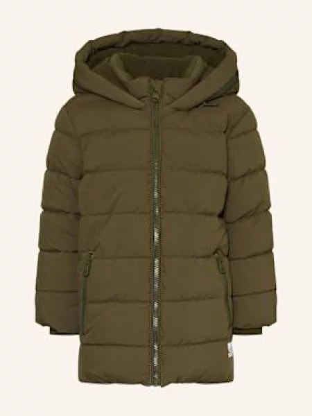 S.Oliver Red Prošívaný Kabát olivová khaki
