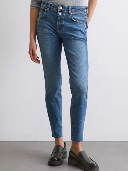 Завужені джинси Marc O’Polo бавовна/поліестер блакитний