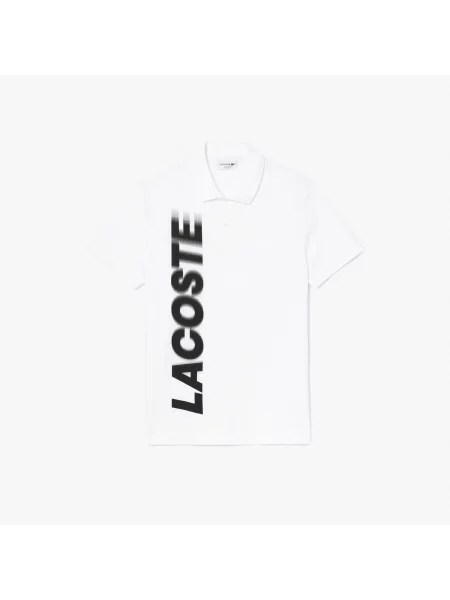 Поло Lacoste белое