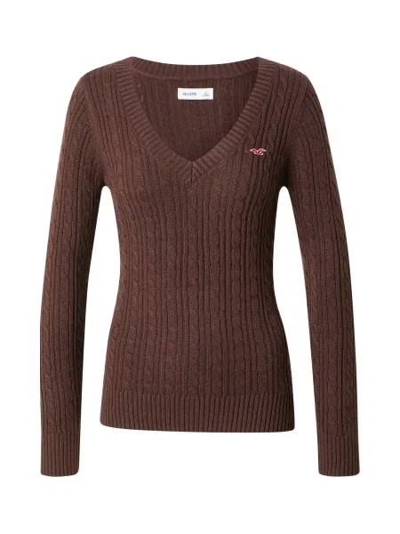 HOLLISTER Pulover maro