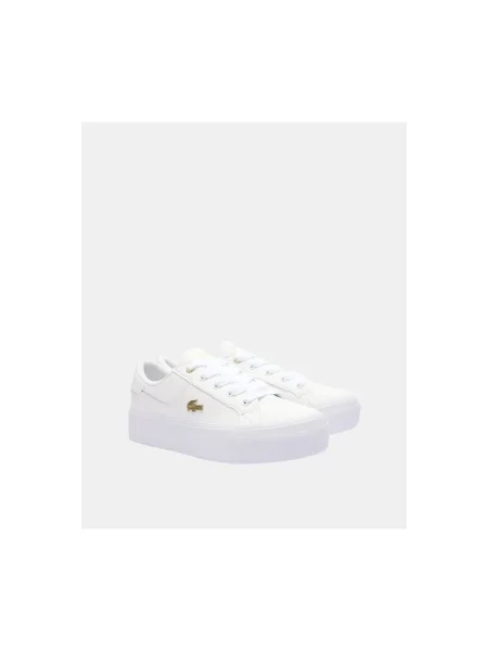 Lacoste sportcipő Ziane Platform Logo Leather fehér