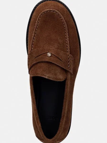 Замшевые мокасины Boss