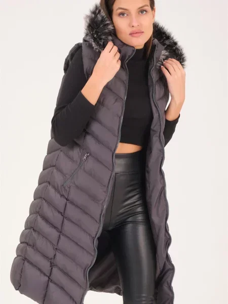 Vestă Dewberry maro