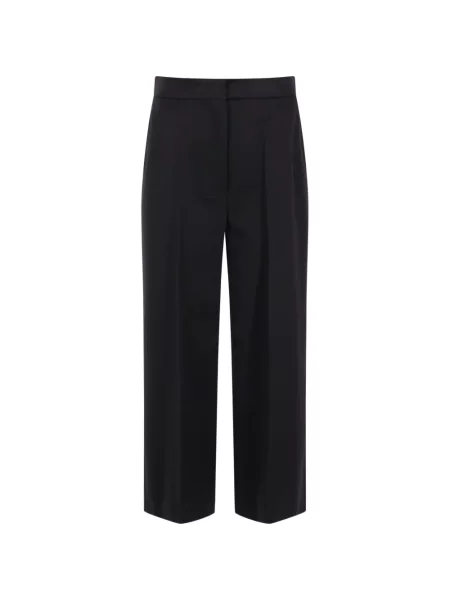 Pantaloni Max Mara de lână negru