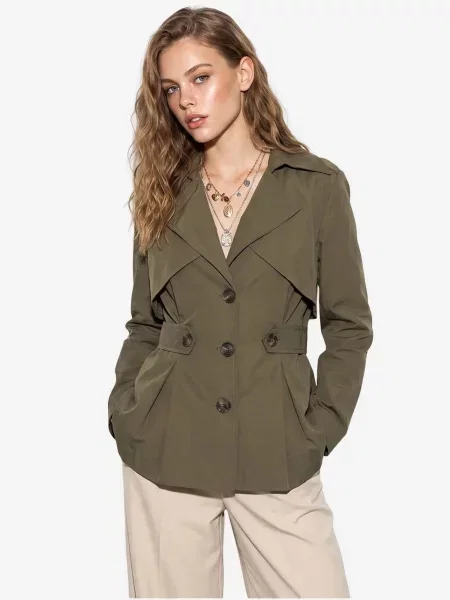 Bianco Lucci Átmeneti dzseki khaki