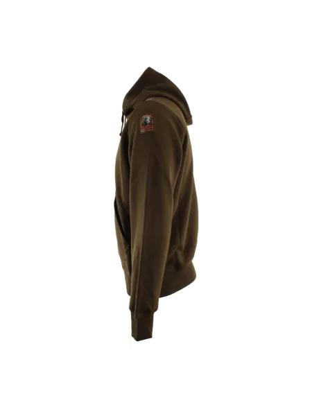 Bluza z kapturem Parajumpers polarowa z kapturem zielona