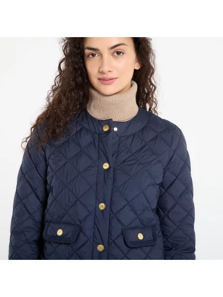 Пухено яке Tommy Hilfiger преходен модел тъмносиньо