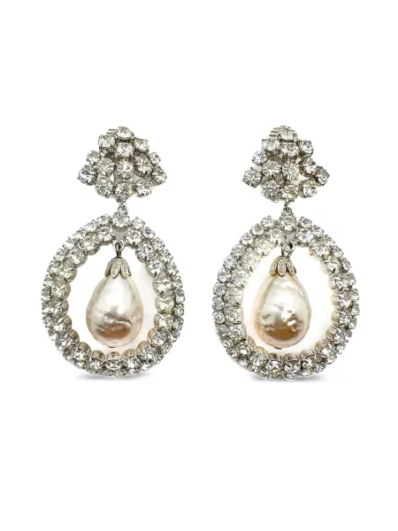 Обеци Jennifer Gibson Jewellery сребристо