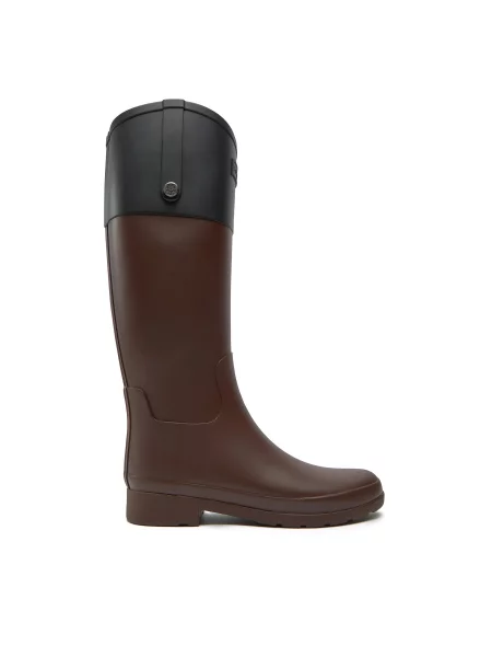 Gumijasti škornji Hunter rjava