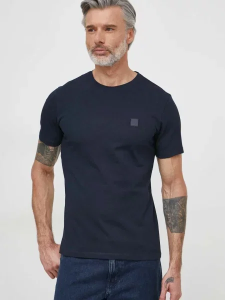 Boss T-Shirt Tales Granatowy niebieska