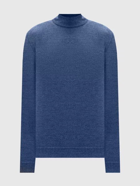 Джемпер з вовни мериноса Cashmere&whiskey синій