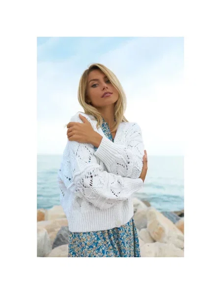 Sweter American Dreams biały