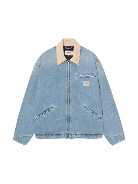 Carhartt WIP OG Detroit Jacket kurtka przejściowa jeansowa niebieska