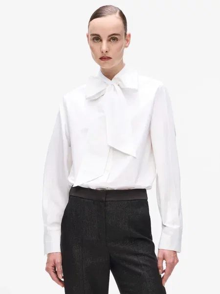 Karl Lagerfeld cămașă din regular alb