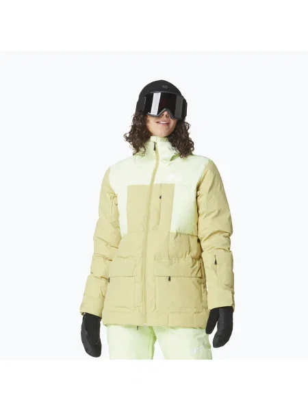Geacă de schi pentru femei Picture Face It lime / cream hemp