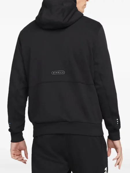 Szorty Nike polarowe do biegania w kamuflażu czarne