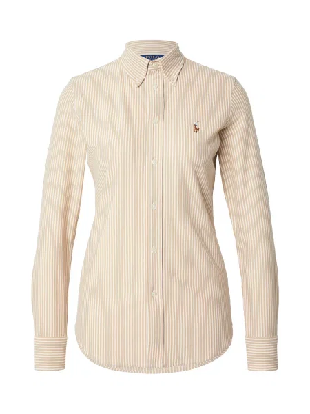 Polo Ralph Lauren Bluza bež bijela