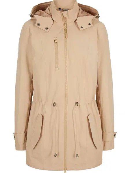 Parka beżowa