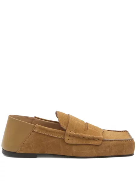 Pantofi loafer Jacquemus maro