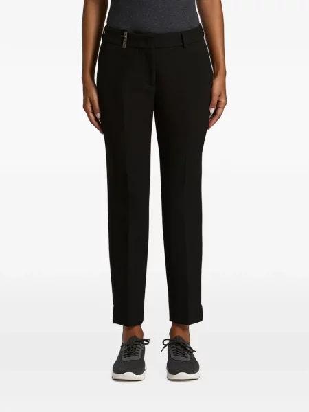 Pantaloni Peserico cu autograf negru