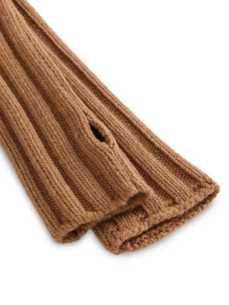 Mănuși Woolrich tricotate maro