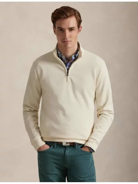 Geacă Polo Ralph Lauren tricotate bej