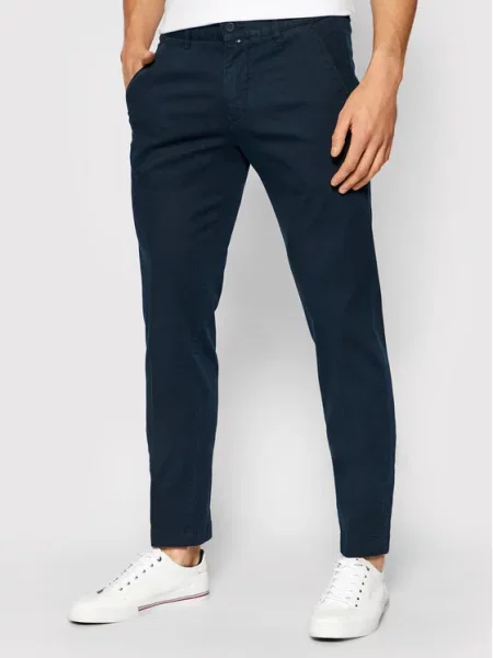 Chino hlače Marc O'Polo modra