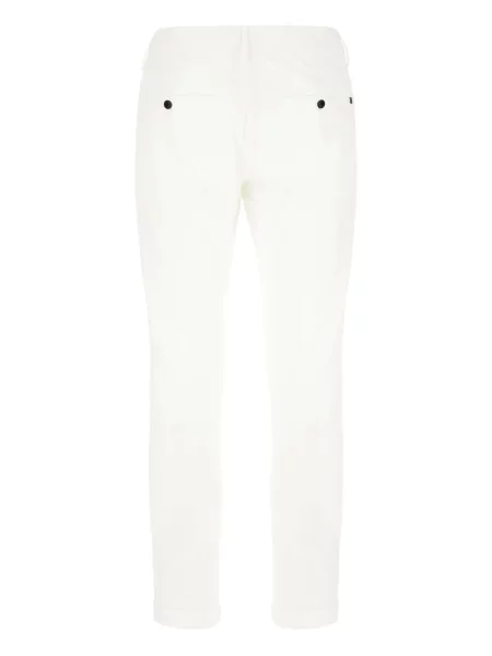 Pantaloni Dondup alb