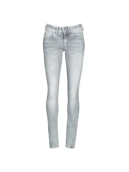 Skinny fit džínsy G-star Raw sivá