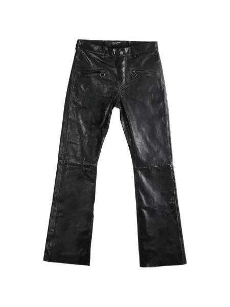 Pantaloni Enfants Riches Déprimés din piele negru