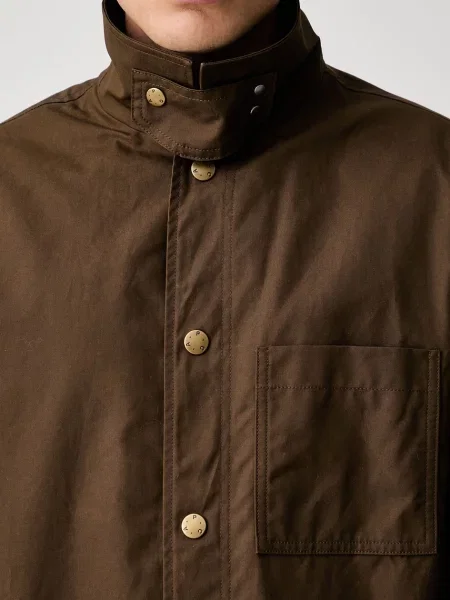 A.P.C. rövid dzseki férfi Blouson Gabriel barna