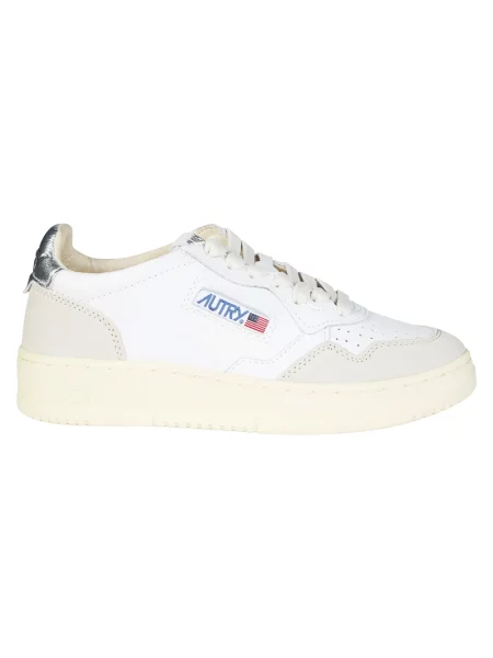 Sneakersy Autry skórzane białe