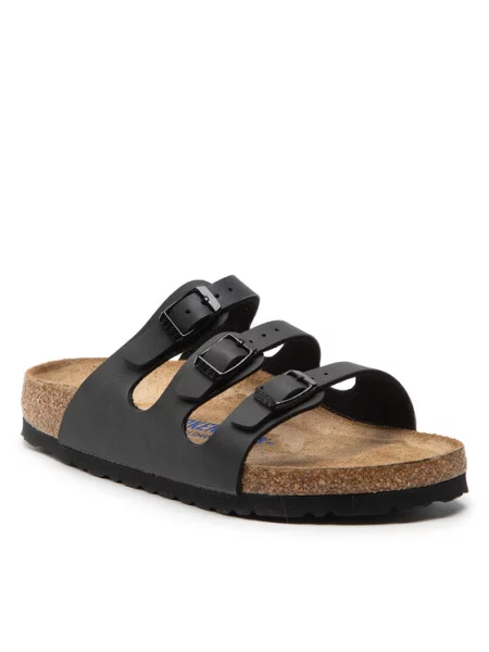 Sneakers Birkenstock Florida Soft Footbed Birko-Flor Black EUR 37 μαύρο