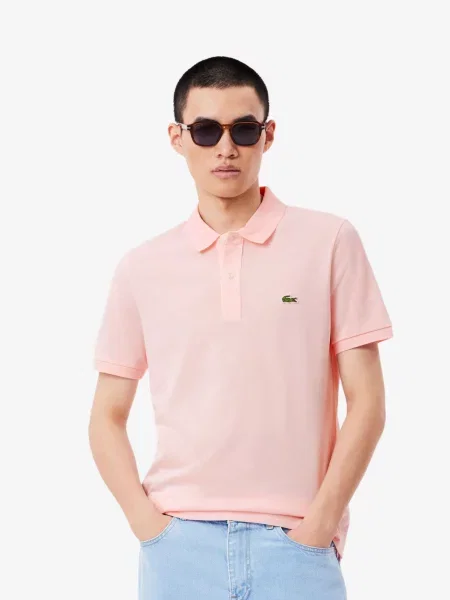 Поло Lacoste рожеве