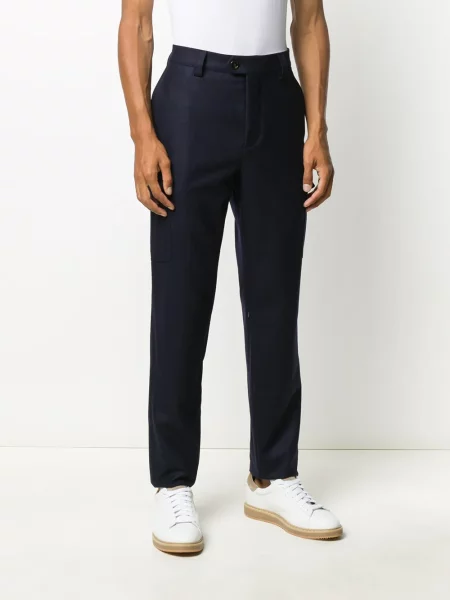 Pantaloni Brunello Cucinelli albastru