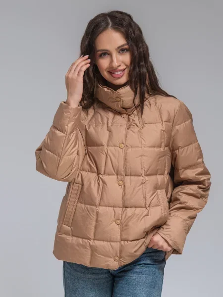 Демісезонна куртка VIVA WEAR бежевий